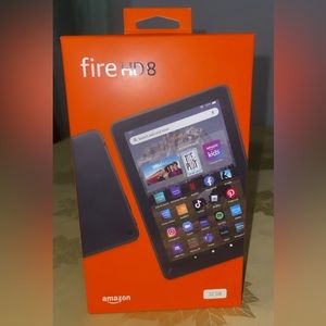 Amazon Fire HD 8 Tablet 8" - 32GB - Black (2022 Release)